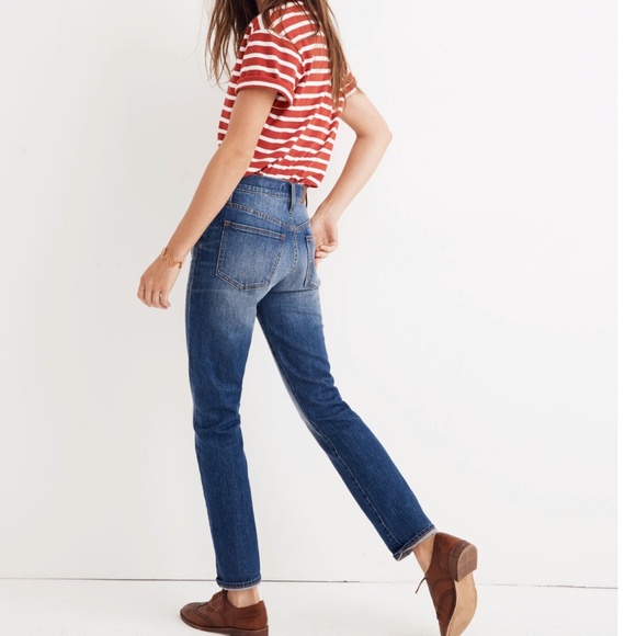 Madewell The Perfect Vintage Jean: Comfort Stretch Edition Glenmoor Wash Size 28 - Picture 2 of 9